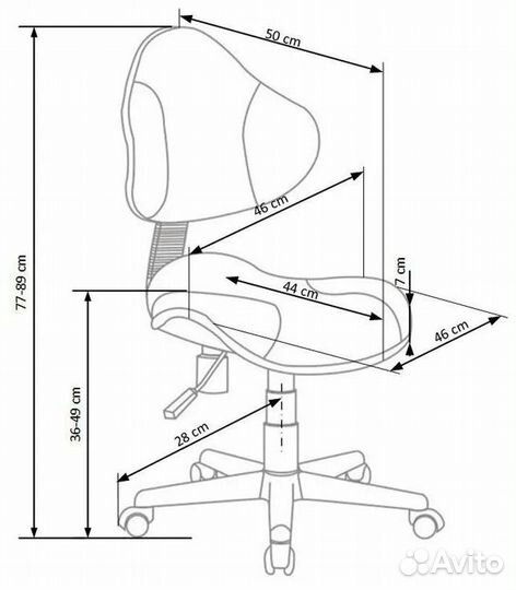 Компьютерное кресло б/у