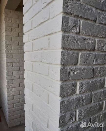 Декоративный камень. Плитка кирпич
