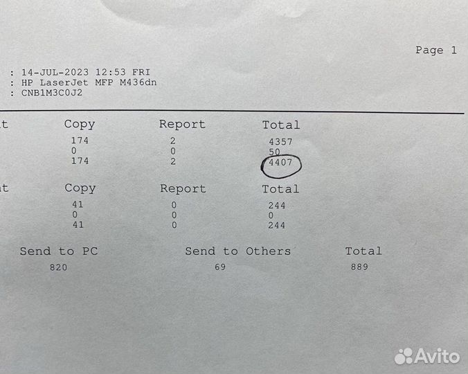 Мфу лазерное ч/б HP LaserJet M436dn (A3/А4)