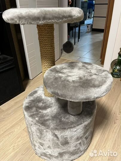 Бронь.Домик для кошки с когтеточкой