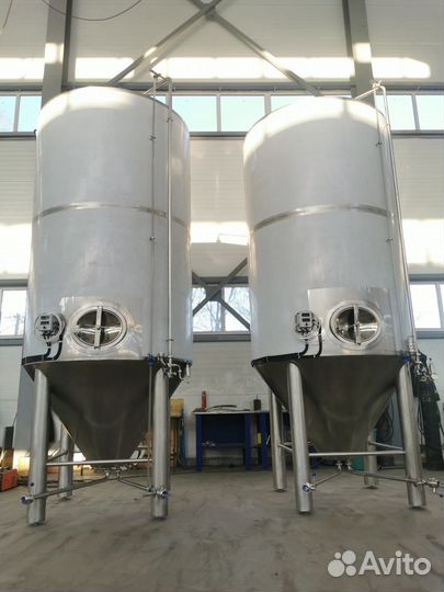Цкт танк цилиндро- конический для пивзавода