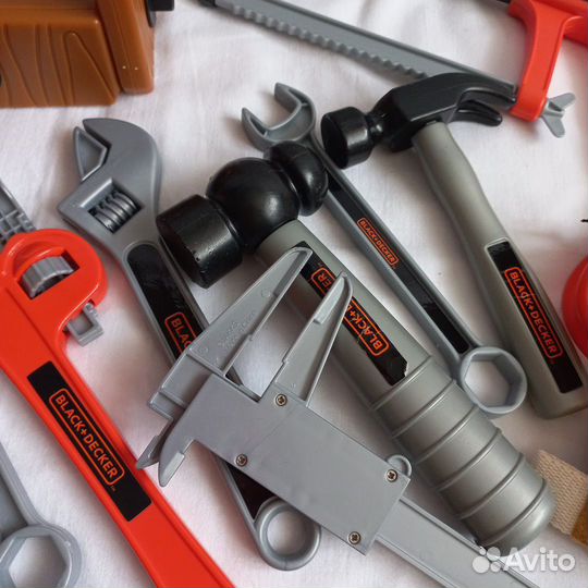 Набор инструментов игрушечный Black +Decker