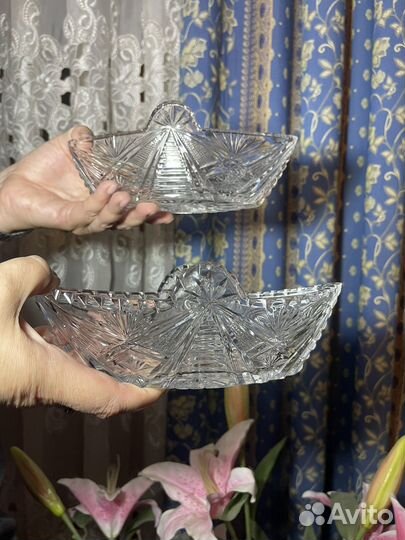 Хрустальные салатники