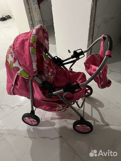 Коляска для кукол большая