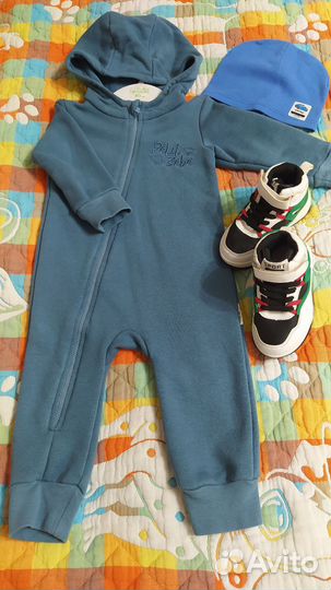 Комбинезон+кросовки+шапочка