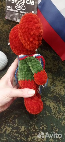 Чебурашка военный игрушка