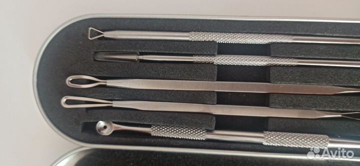 Набор для косметолога, чистка ложка уно, петля