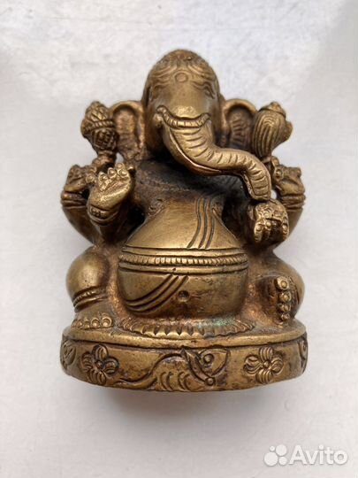 Ганеша, бронзовая статуэтка