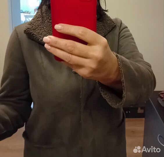 Дубленка женская демисезонная 44-46