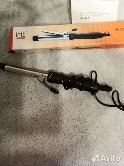 Плойка-щипцы для укладки волос новая