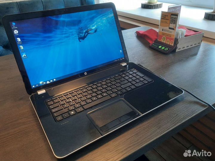 Как новый, большой 17.3 Мощный HP Для Игр и Работы