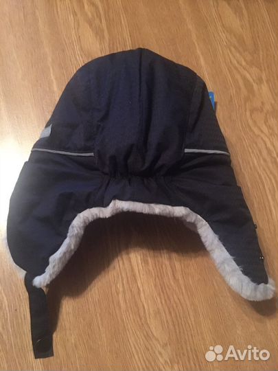 Шапка для мальчика зимняя 50-52