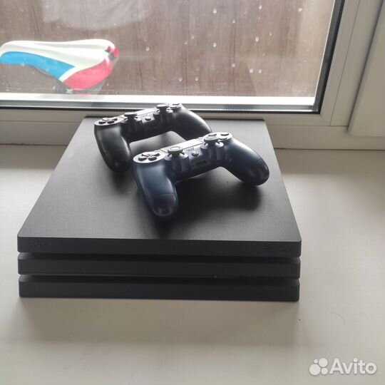 Sony playstation 4 PS4 pro 1tb с играми и VR