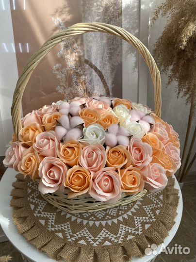 Букет из мыла