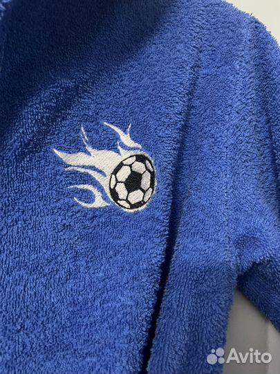 Детский махровый халат 140