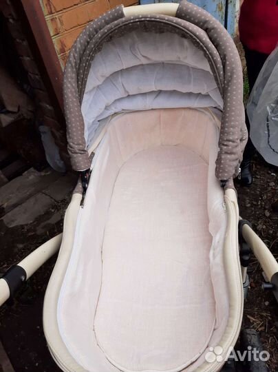 Коляска 2 в 1 эко кожа