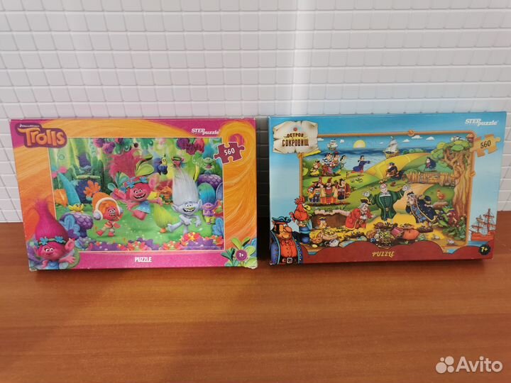 Настольные игры, пазлы