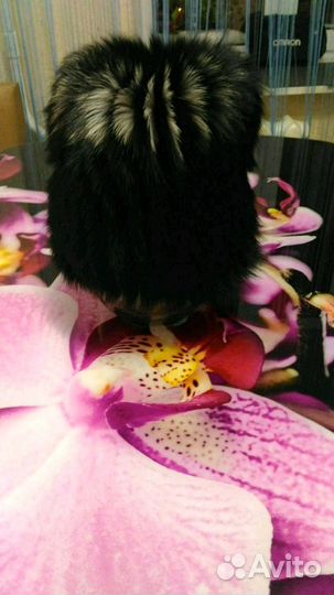 Шапка чернобурка