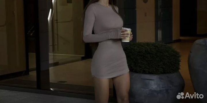 Облегающее платье