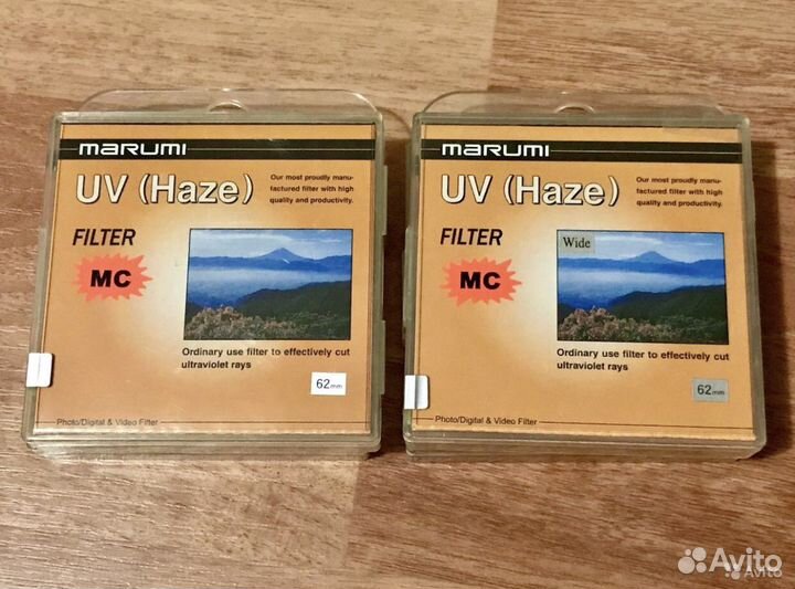 Фильтр Marumi MC-UV (Haze), Wide MC-UV 62mm