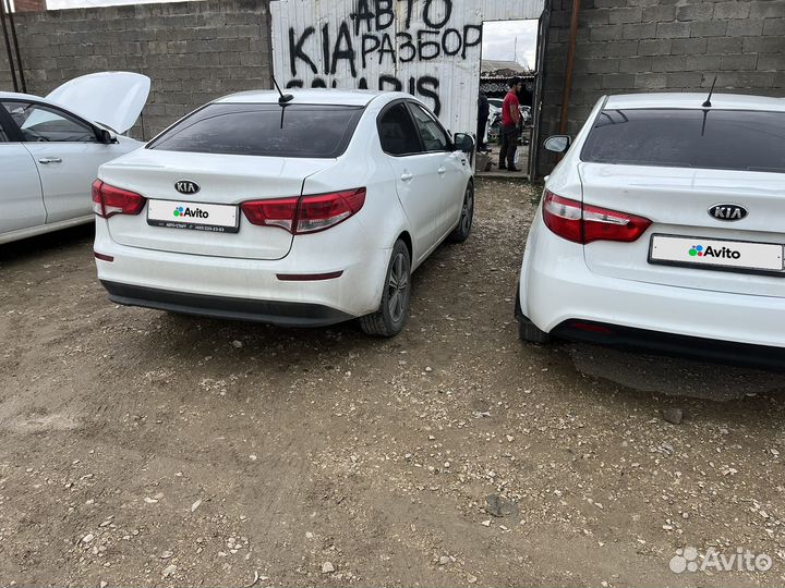 Kia Rio 1.4 МТ, 2017, 187 527 км
