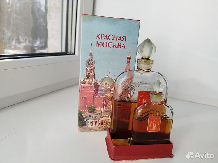 Духи красная Москва СССР