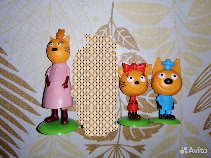 Фигурки Три кота, Барбоскины