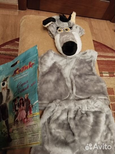 Карнавальные костюмы: заяц, медведь, волк, мышь