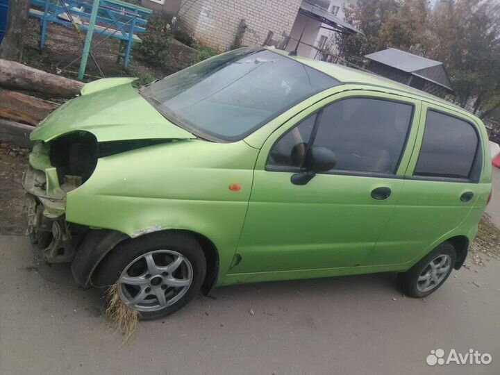 Daewoo Matiz 0.8 МТ, 2006, битый, 123 456 км