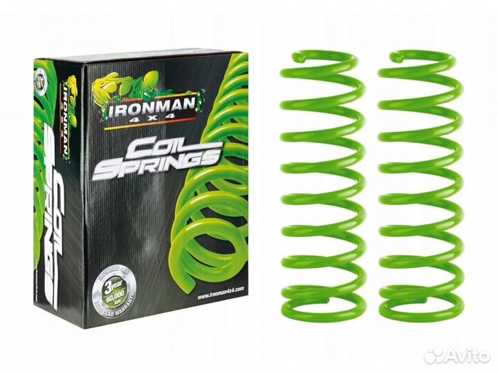 Пружины задние усиленные Ironman для Mitsubishi Pa