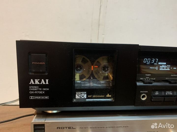 Кассетная дека Akai GX-R70EX black
