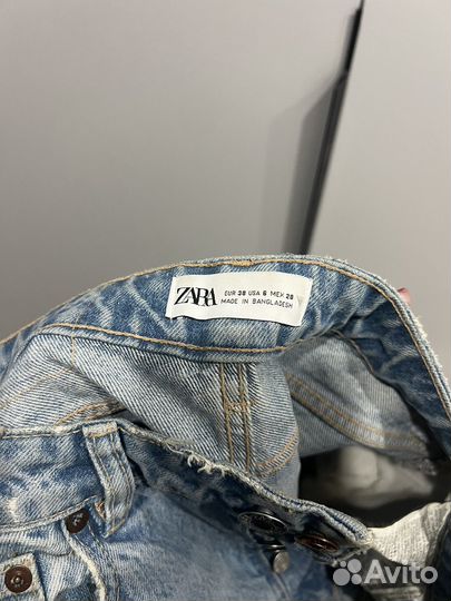 Джинсы zara женские 38