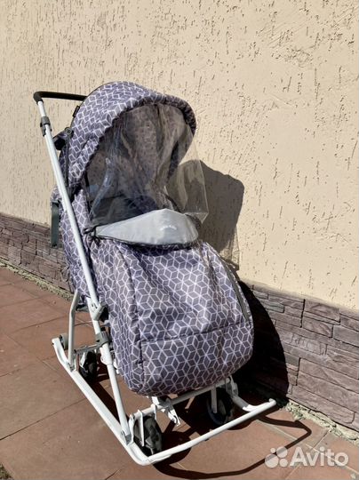 Коляска санки