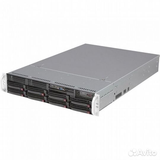 Корпус SuperMicro 2U SC825TQC Chassis Red 800W CS