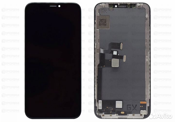Дисплей для iPhone X (Hard Oled) +тачскрин (GX)