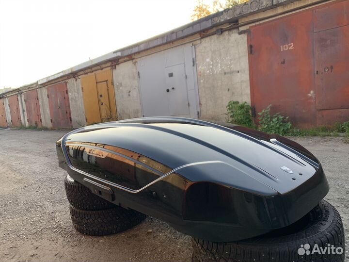 Автобокс broomer venture 430L, черный глянец