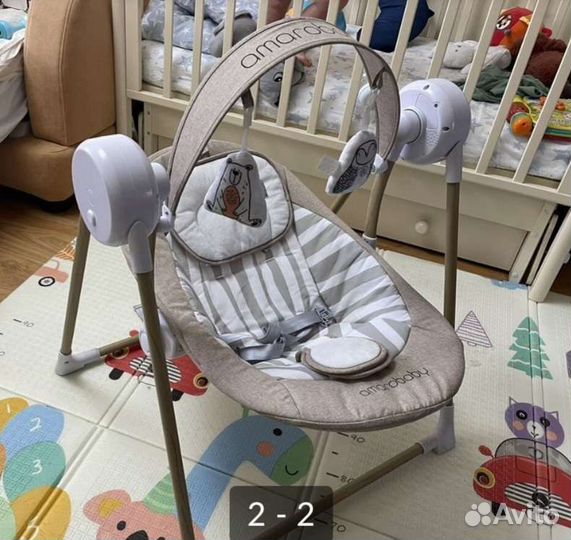 Детские электронные качели