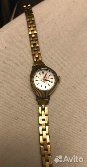 Часы позолоченные рабочие СССР