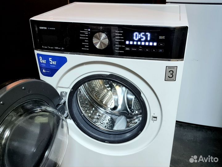 Инверторная стирально-сушильная Centek (8кг + 5кг)