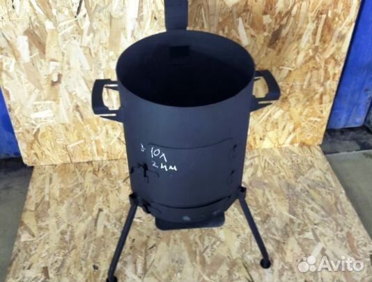 Печь для казана с зольником