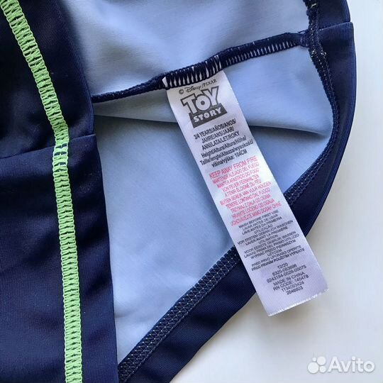 Футболка для купания 104 р-р рашгард Toy story