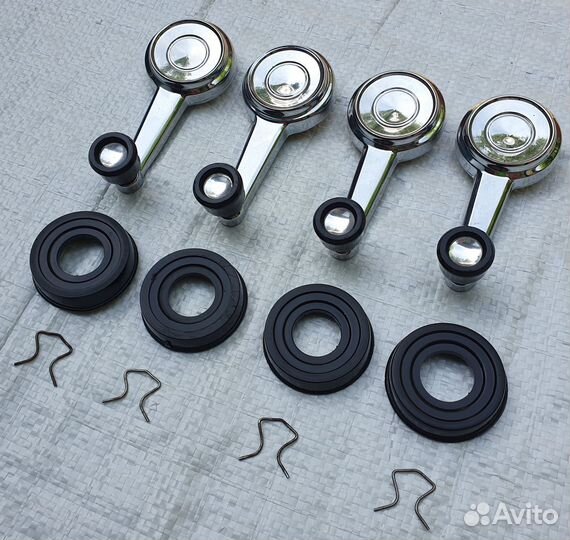 Хром ручки стеклоподъёмников для Ваз 2103 / 2106