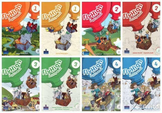 Fly High PupilsBook и Activitybook все части