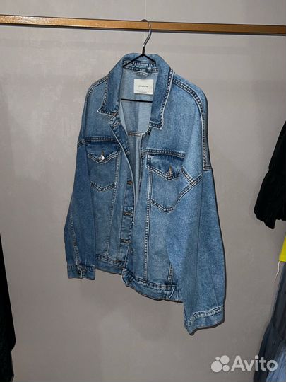 Джинсовый пиджак Stradivarius