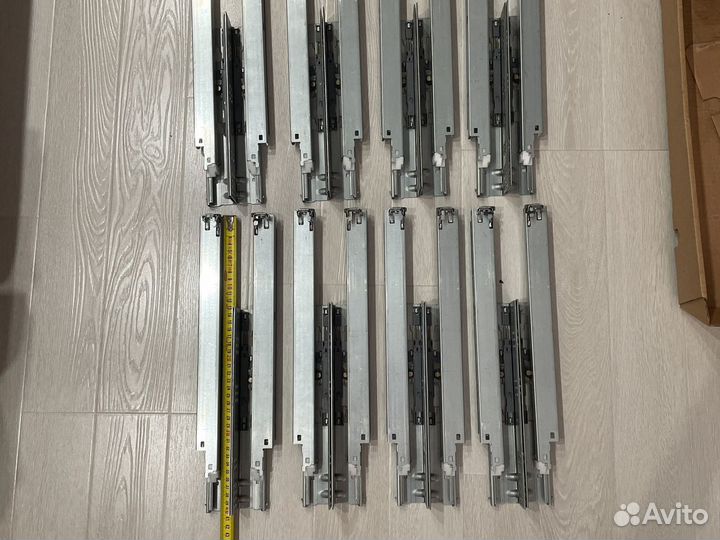 Направляющие без доводчиков блюм 400 мм