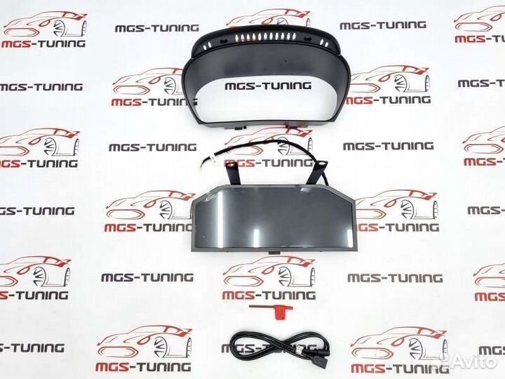 Цифровая приборная панель BMW X6 E71 NEW дизайне