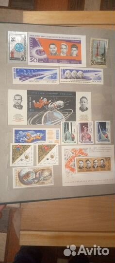 Почтовые марки СССР и блоки - космос(обновлено)