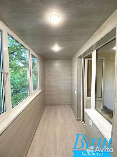 Расширение балкона и бесплатный выезд на замер