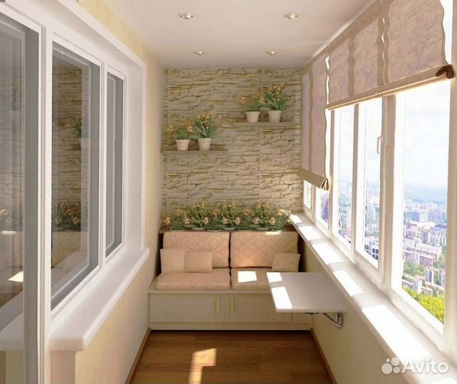 Лоджия и балконы от завода