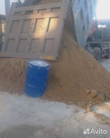 Песок речной с доставкой